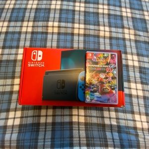 BNWB Nintendo Switch and Mario Kart 8 Deluxe Bundle
